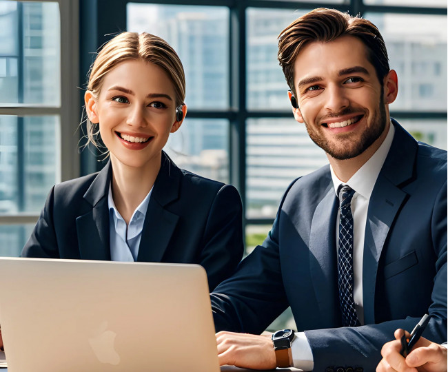 Бездротові навушники-перекладачі зі штучним інтелектом VORMOR V18 (138 Languages for Travel Business